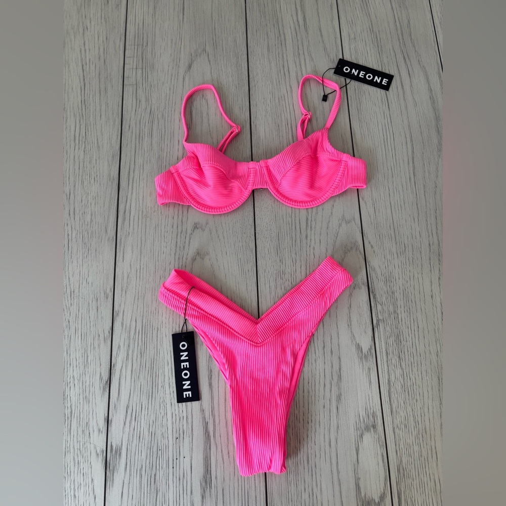 OneOne, XS , bikini, hot pink,
